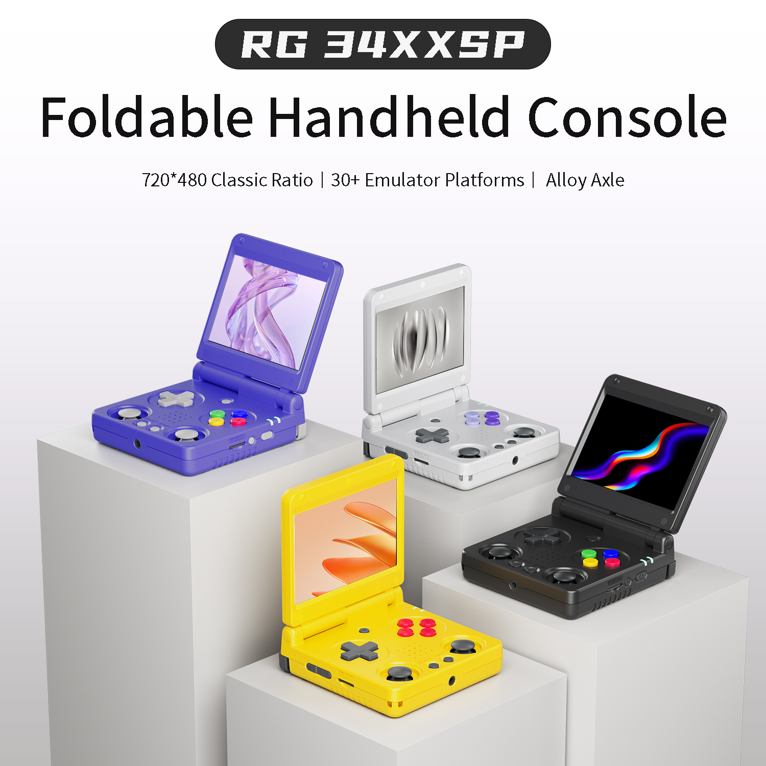 Anbernic RG34XXSP RG35XXSP Fli - Retro X8 Gaming Console 评论和价格