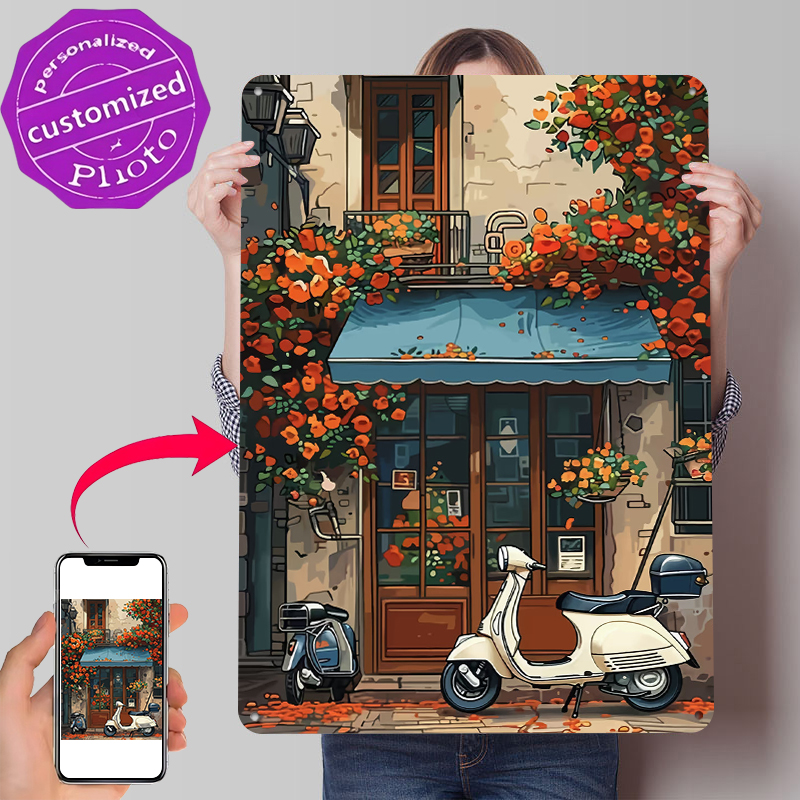Vintage Scooter Shop Poster Cu - Retro Gaming Shops 评论和价格