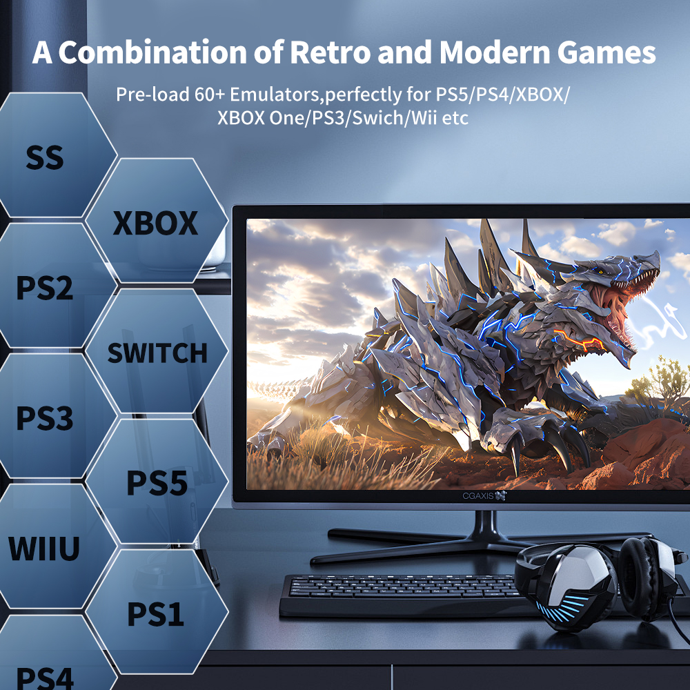 JMachen 6TB Portable Gaming HD - Retro Gaming Ps3 评论和价格