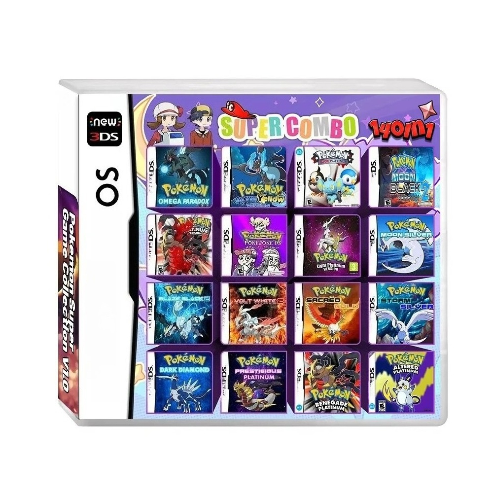 NDS Video Game Cartridge Pokém - Retro Gaming Videos 评论和价格