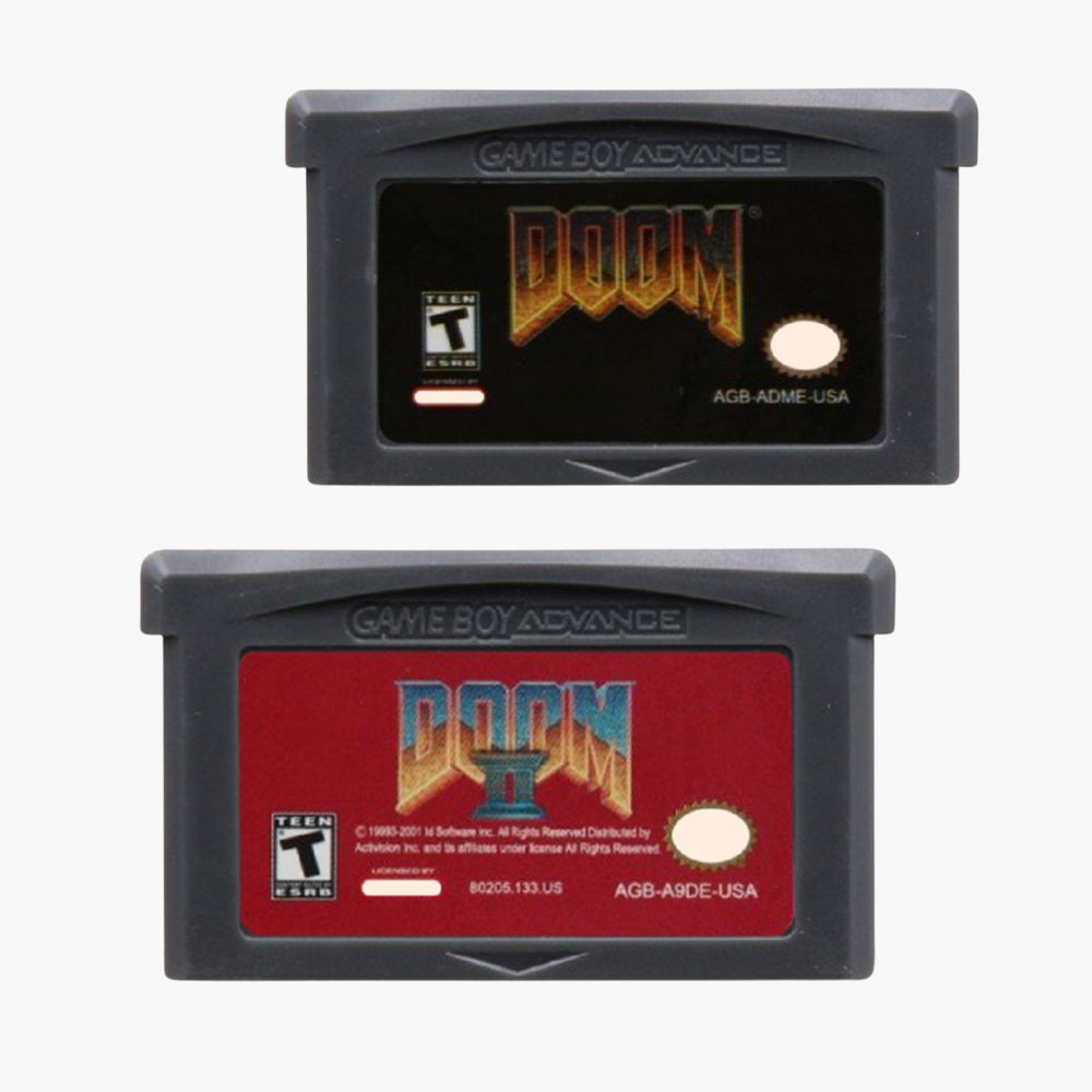 DOOM Series 32 Bit GBA Game Ca - Retro Gaming Videos 评论和价格