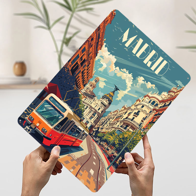 Madrid City Vibes Poster Wall  - Retro Gaming Vibe 评论和价格