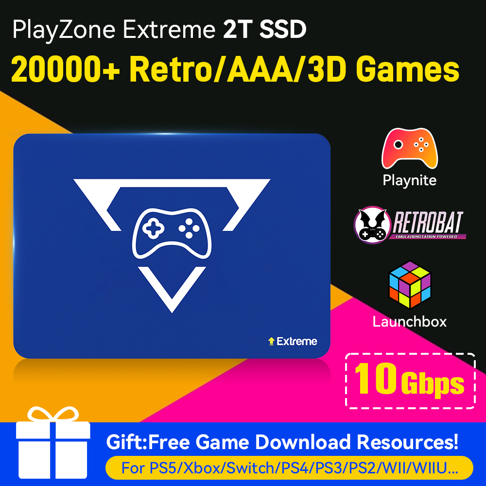 2TB Gaming Emulation Hard Driv - Retro X8 Gaming Console 评论和价格
