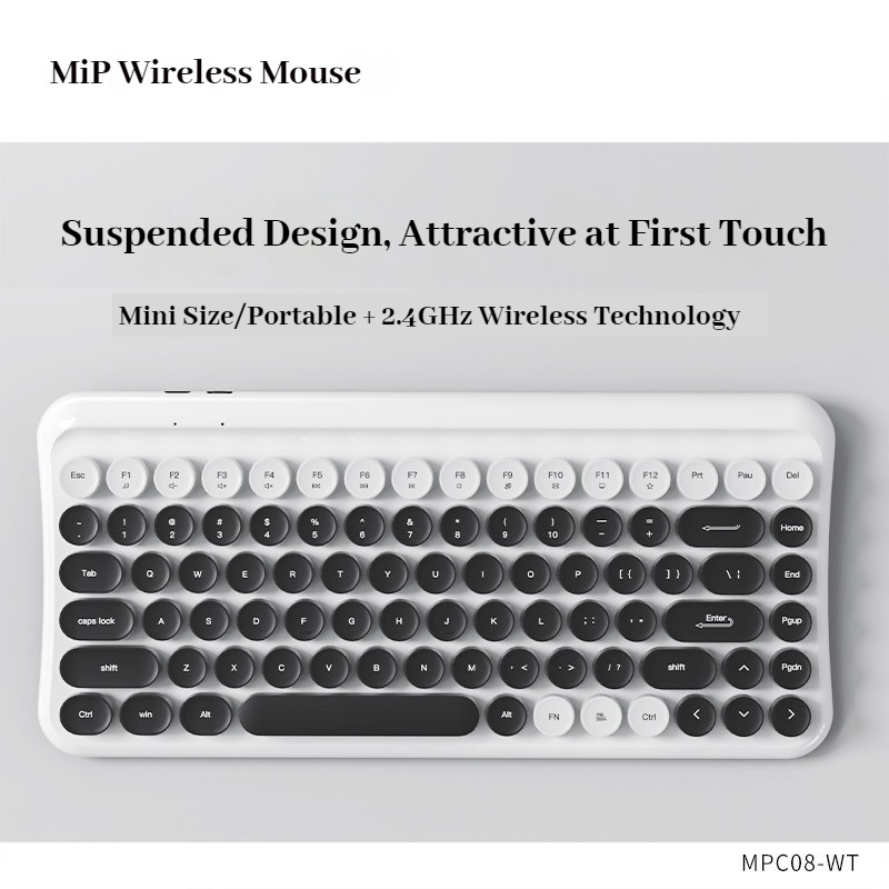 MIPOW 2.4G Wireless Keyboard R - Retro Gaming Mini Pc 评论和价格