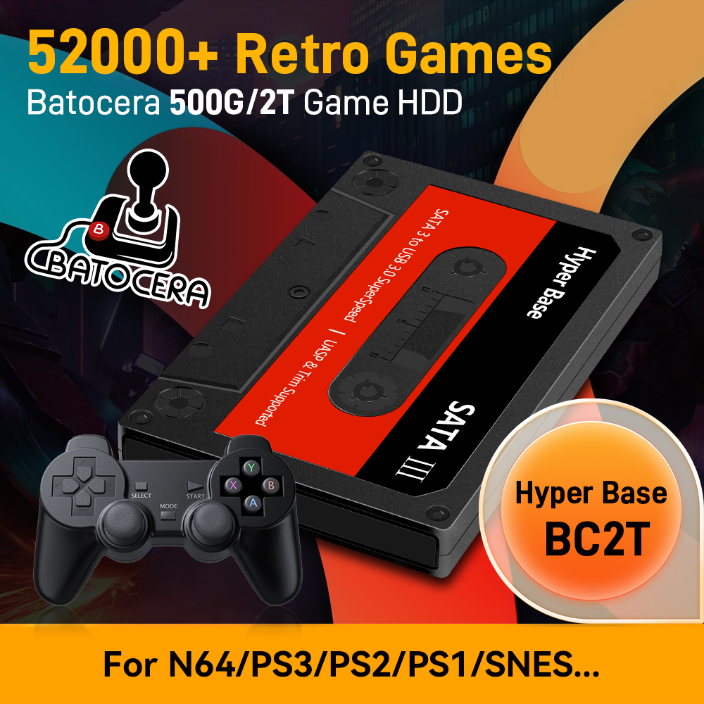 Batocera 500G/2T Emulator Game - Retro Gaming Ps3 评论和价格