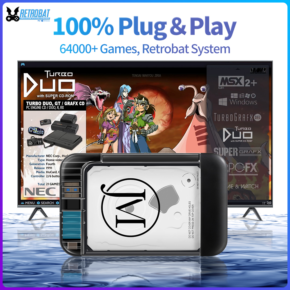 RETROBAT Portable 500G Gaming  - Retro X8 Gaming Console 评论和价格