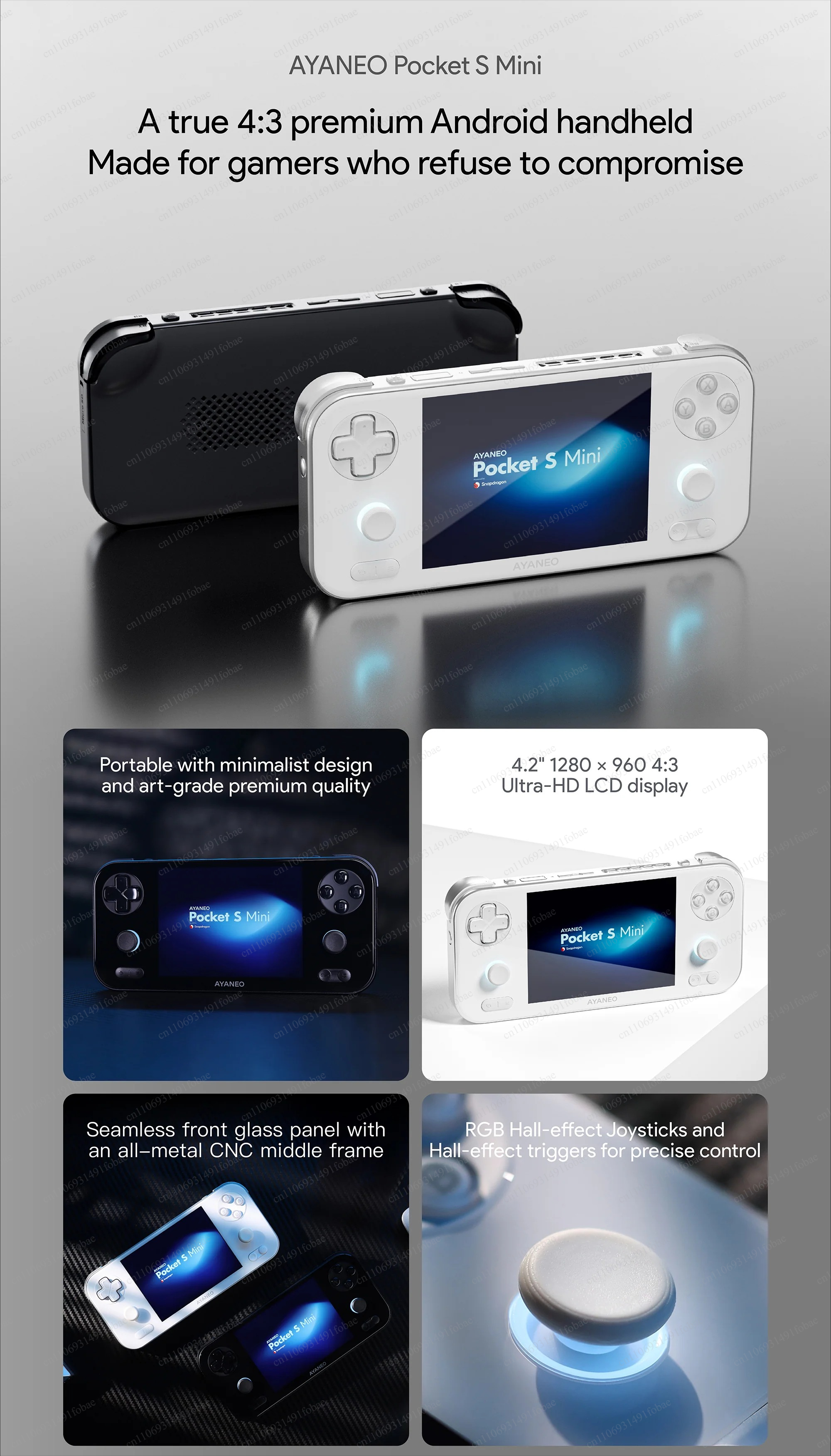 AYANEO Pocket S Mini Retro Han - Retro Gaming Consoles 评论和价格
