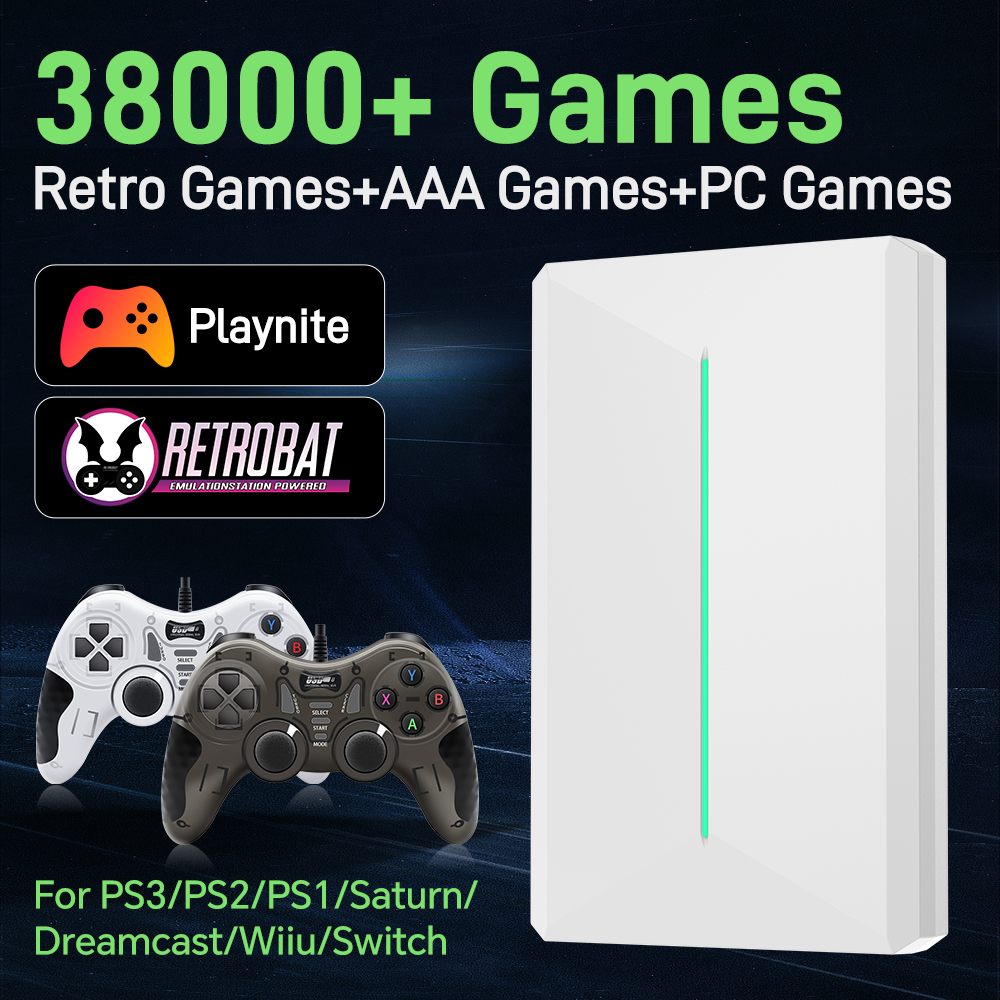 Playnite&Retrobat 500GB Game H - Retro Gaming Ps3 评论和价格