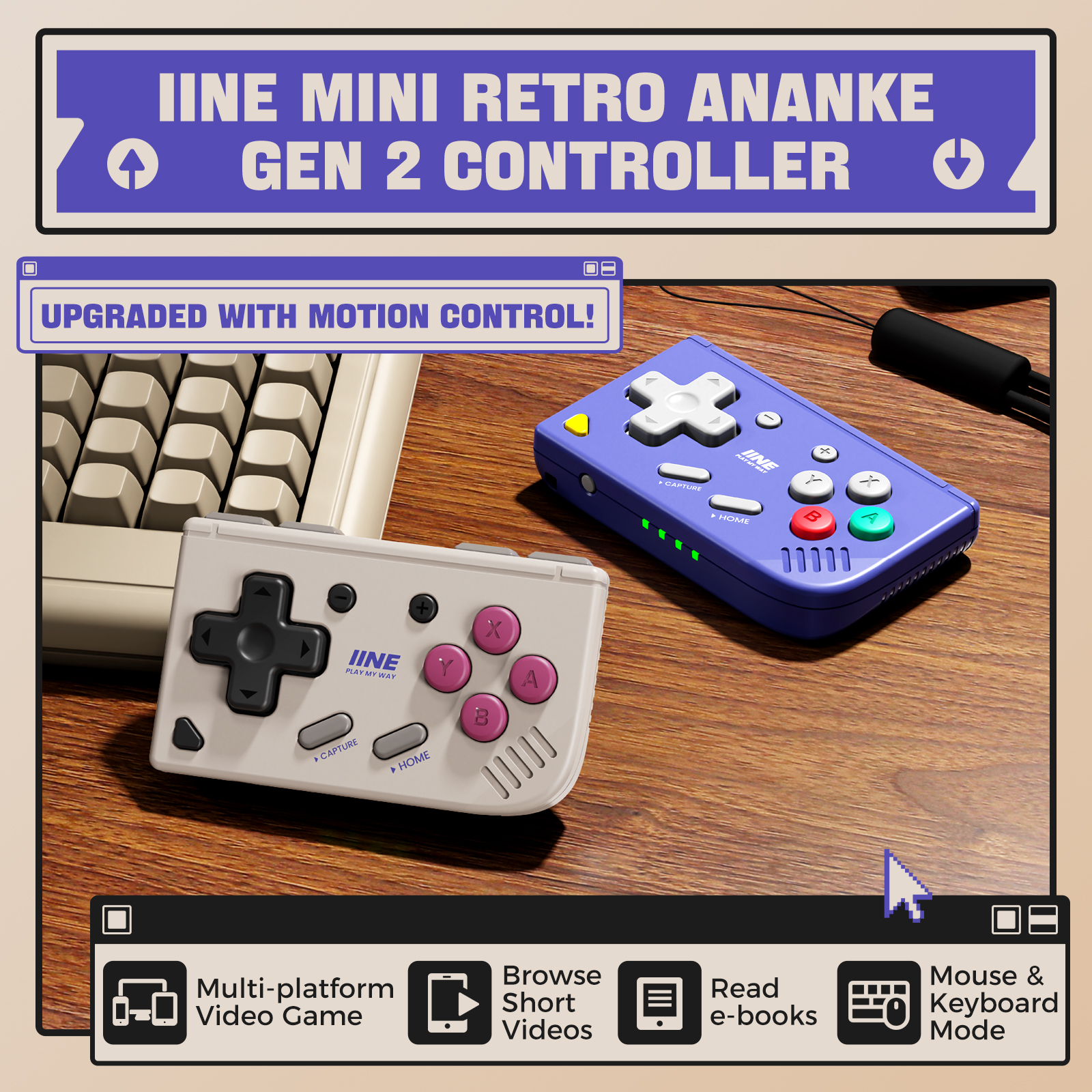 IINE Mini Retro Ananke Gen 2 G - Retro Gaming Mini Pc 评论和价格