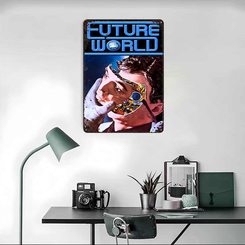 Future World Movies Tin Plaque - World Of Retro Gaming 评论和价格