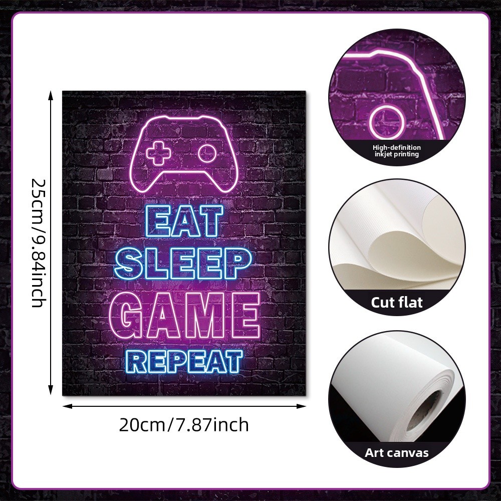  Style Wall Mural Sticker Abst - Background Retro Gaming 评论和价格
