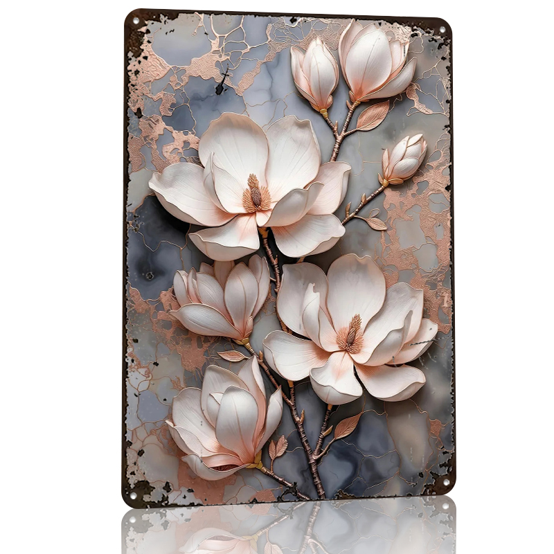 Magnolia Flowers With Marble B - Background Retro Gaming 评论和价格