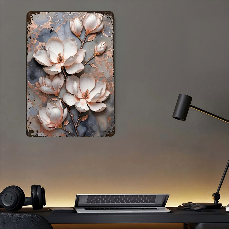 Magnolia Flowers With Marble B - Background Retro Gaming 评论和价格
