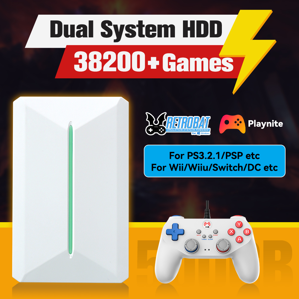 Retrobat＆Playnite System HDD R - Retro X8 Gaming Console 评论和价格