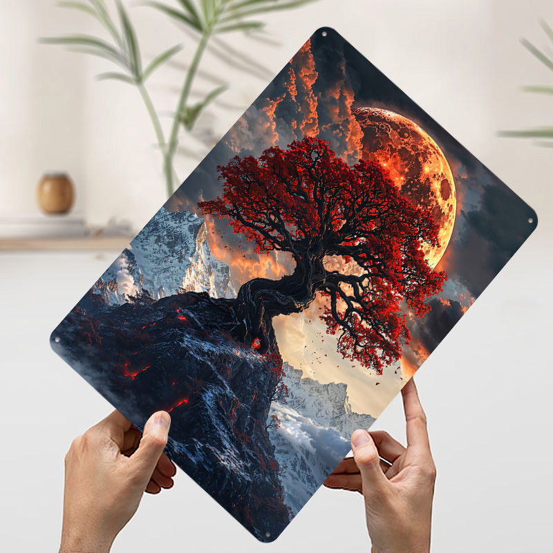 The Ashen World Tree Metal Pos - World Of Retro Gaming 评论和价格
