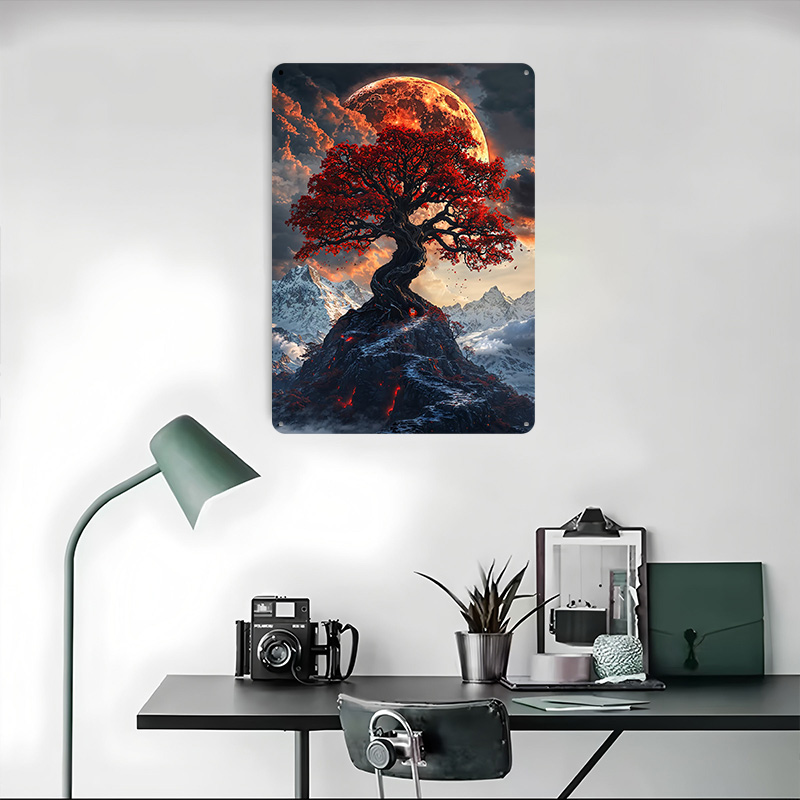 The Ashen World Tree Metal Pos - World Of Retro Gaming 评论和价格