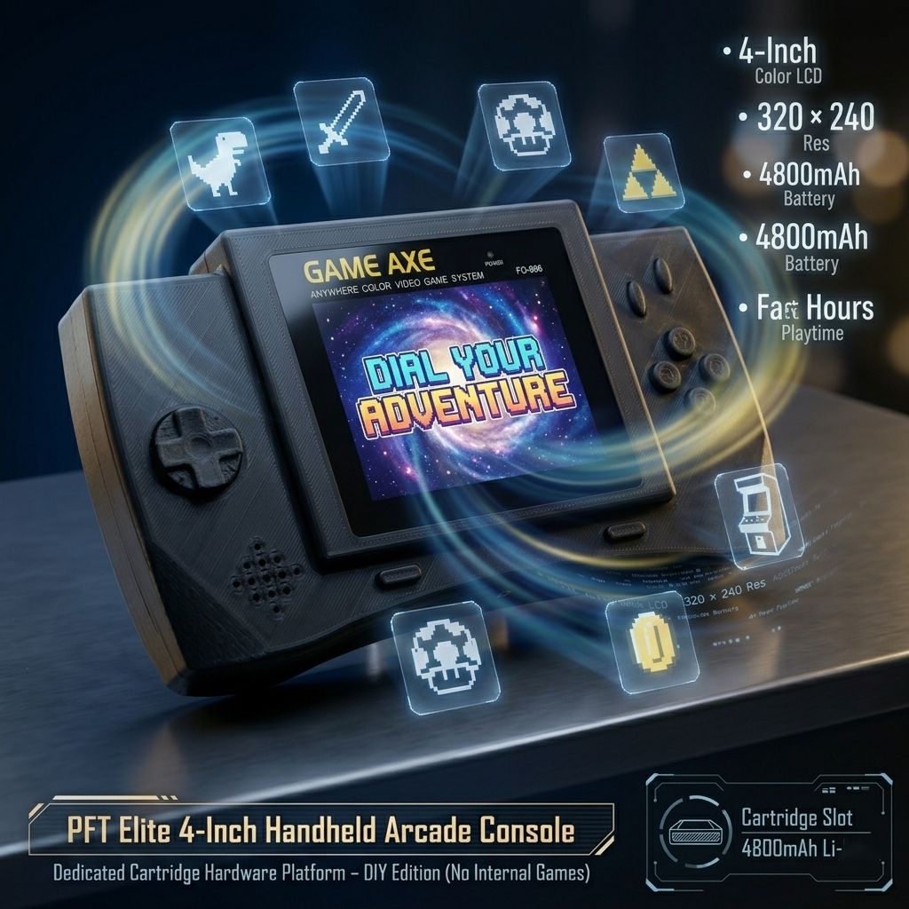 PFT Elite 4-Inch Handheld Arca - Retro Gaming Consoles 评论和价格