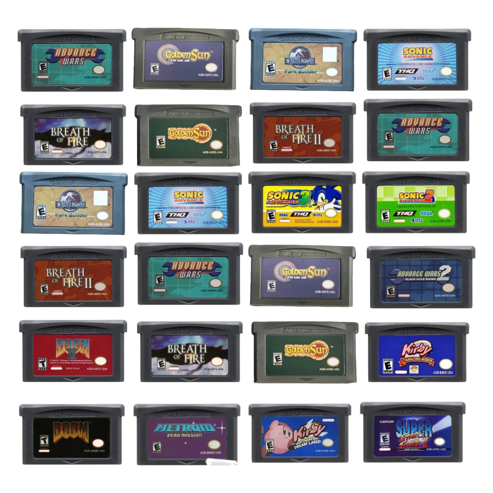 Classic GBA Game Cartridge Kir - Retro Gaming Videos 评论和价格