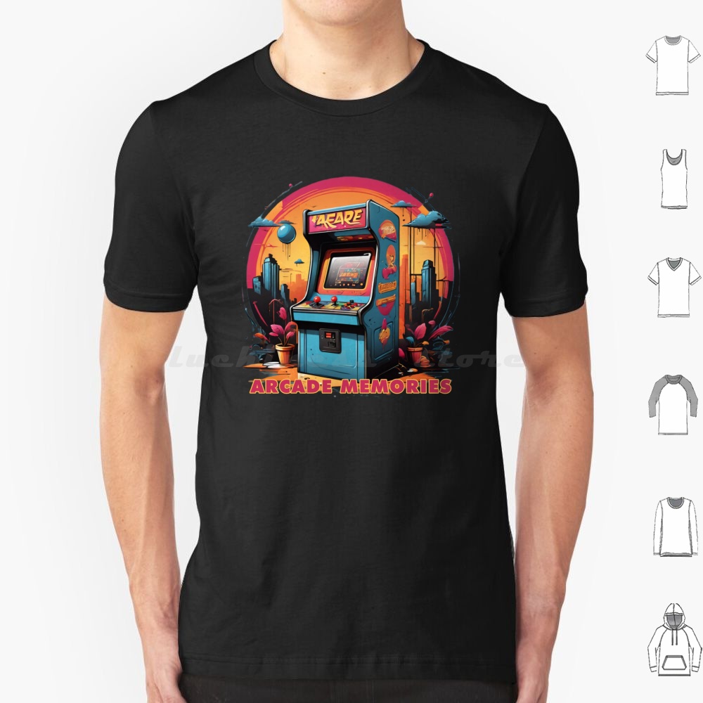 Arcade Memories-Arcade T Shirt - Retro Gaming Videos 评论和价格