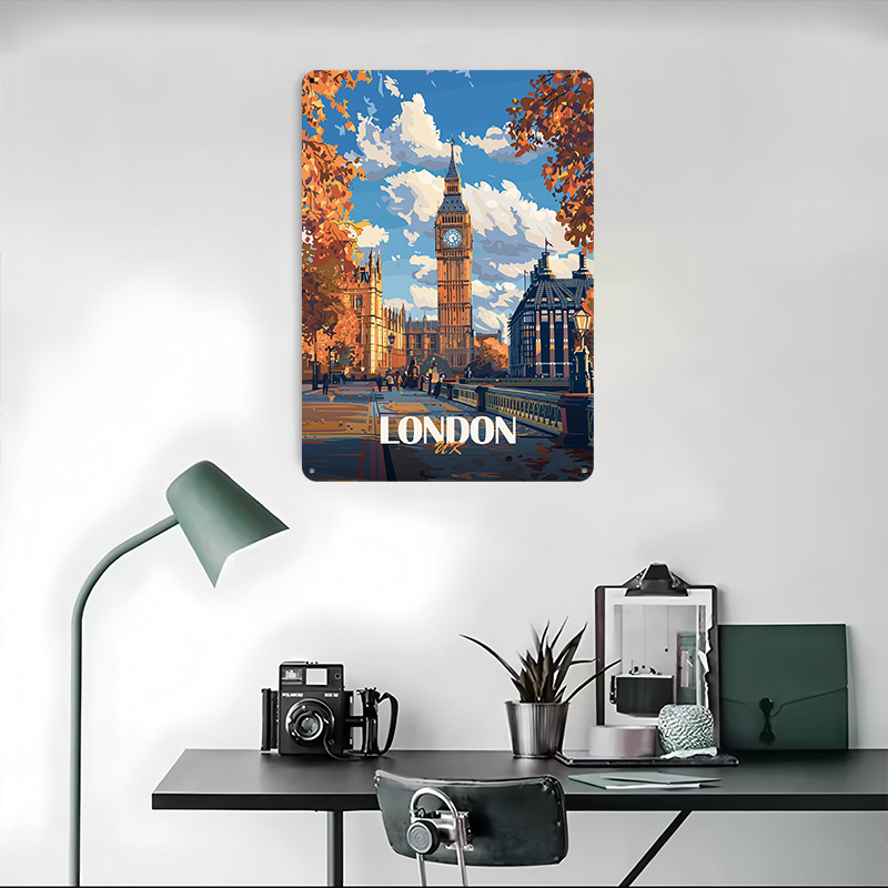 London Big Ben Printed Poster  - Retro Gaming London 评论和价格
