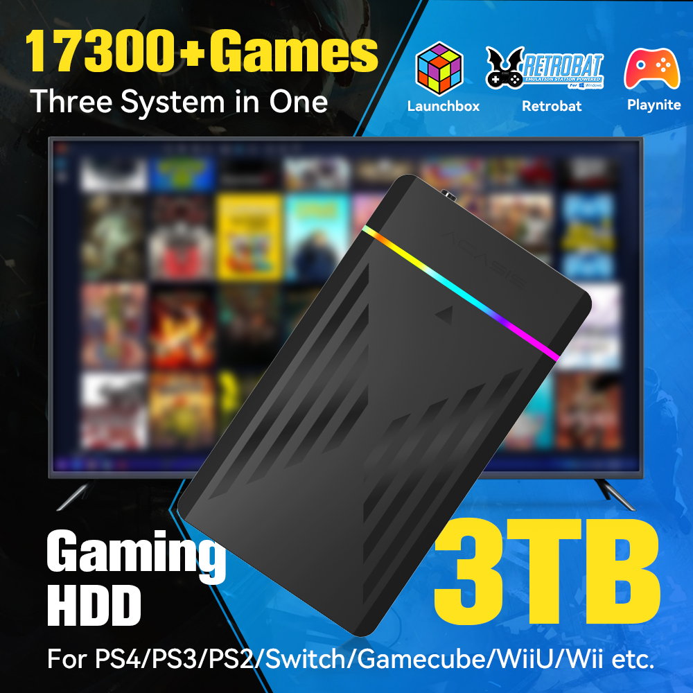 3TB Portable Gaming HDD Launch - Retro Gaming Ps3 评论和价格